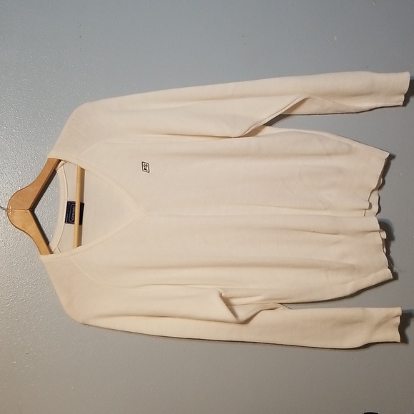 VINTAGE FARM SERVICE SWEATER SIZE LARGE - Picture 1 of 9